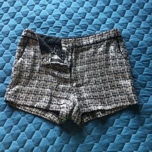 Silver party shorts S size